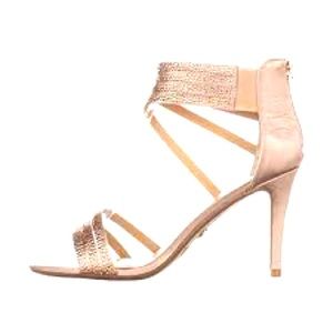 Thalia Sodi Blush satin heels 8.5